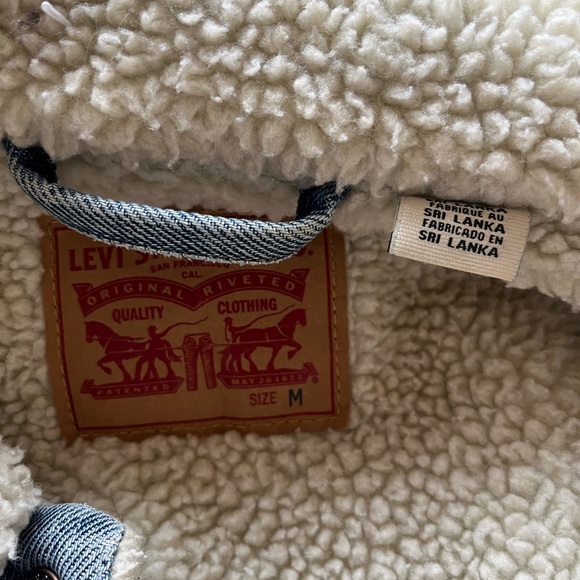 RBG*Feminist*VERY RARE*Levi’s Sherpa jacket - Picture 2 of 5